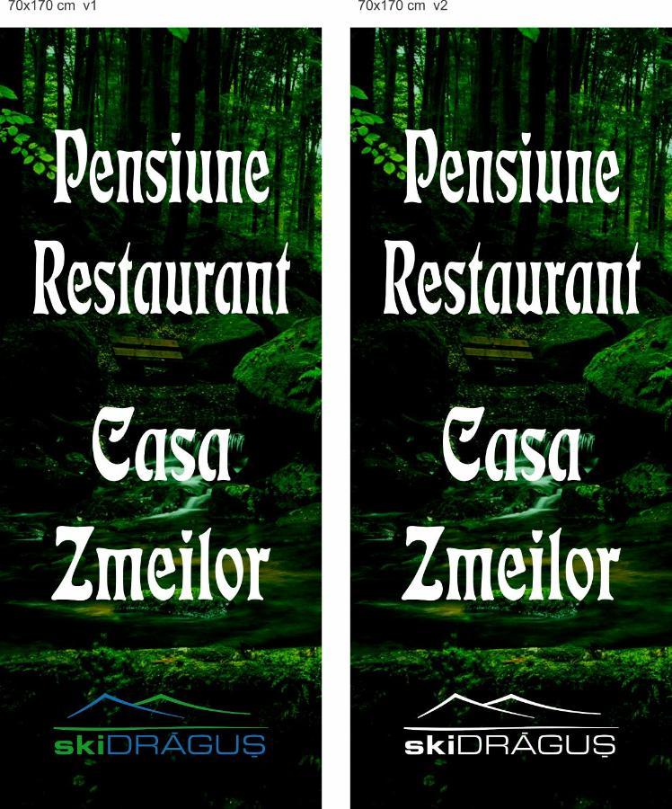 Pensiunea Casa Zmeilor Dragus Екстер'єр фото