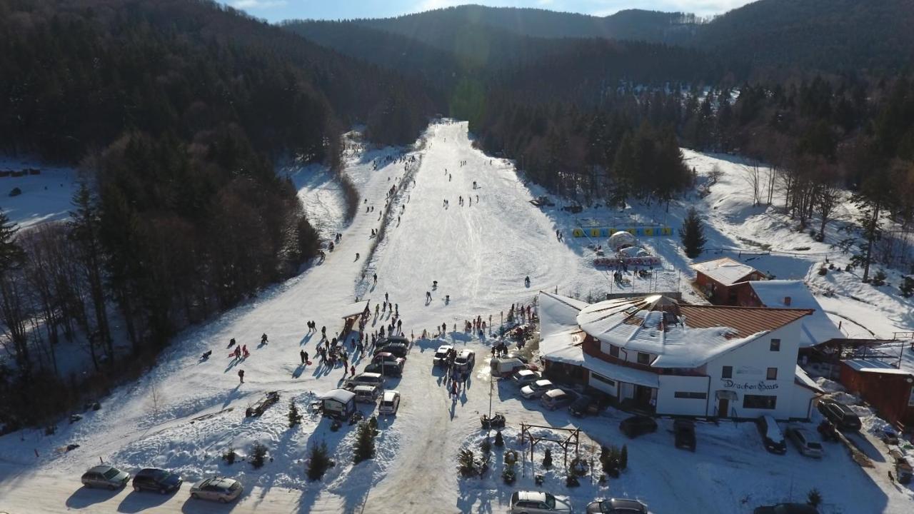 Pensiunea Casa Zmeilor Dragus Екстер'єр фото